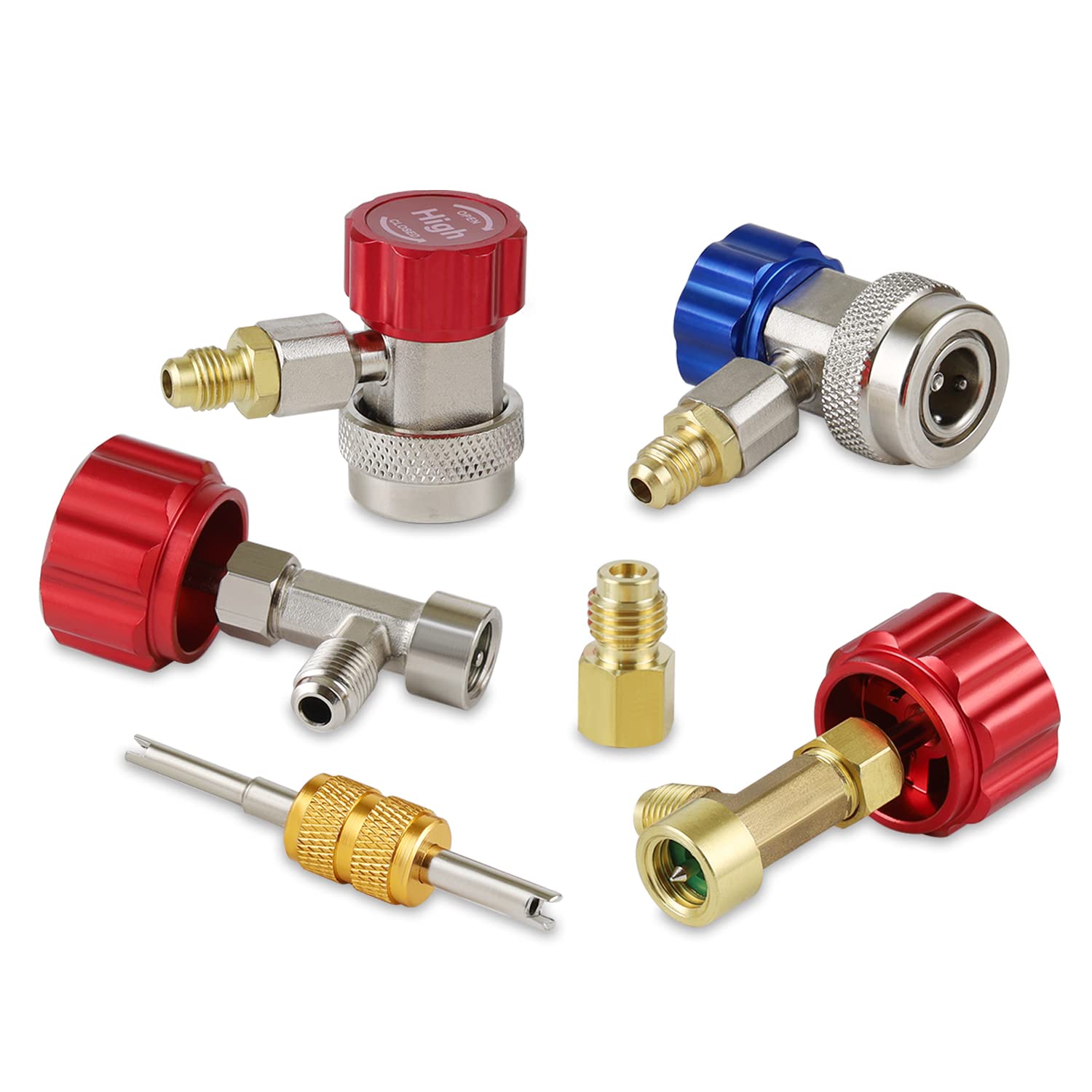 循環アダプター Amazon.com: Lichamp AC R134A Adapters Kit, 134a Quick Couplers